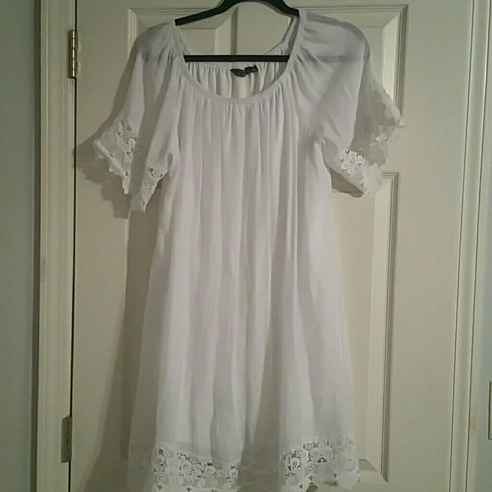 White summer dress